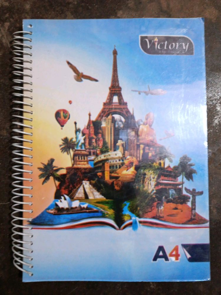 VICTORY A4 Size Spiral Notebook