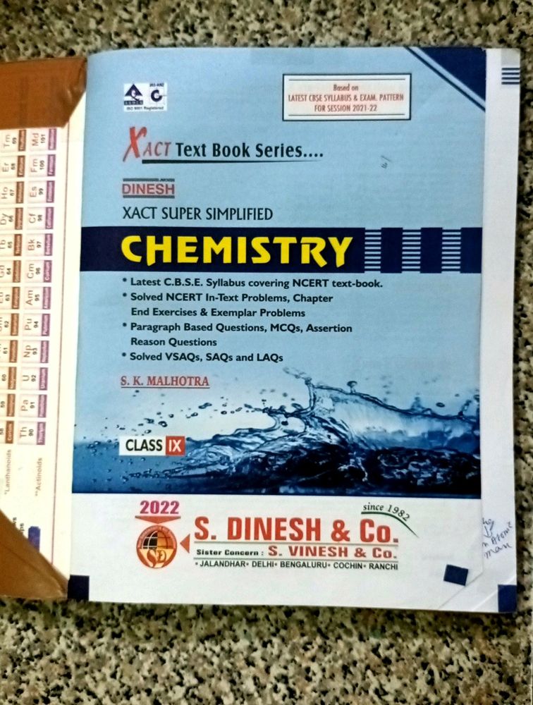 Dinesh Xact Super Simplified Chemistry Class 9