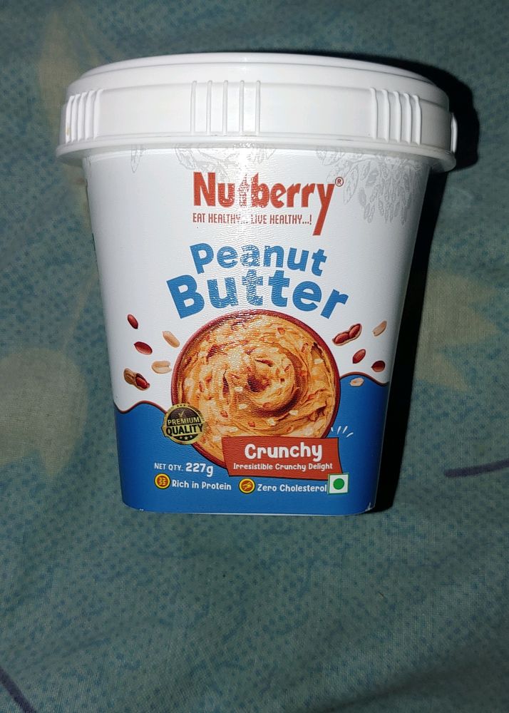 Nutberry Peanut Butter All Size & Flavour Availabl