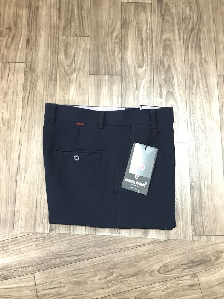 Lycra Dark Blue 32 Formal Trouser