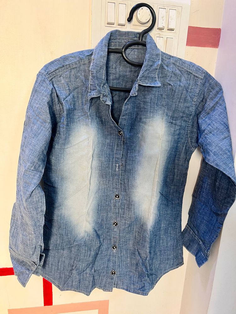 Formal Denim Shirt