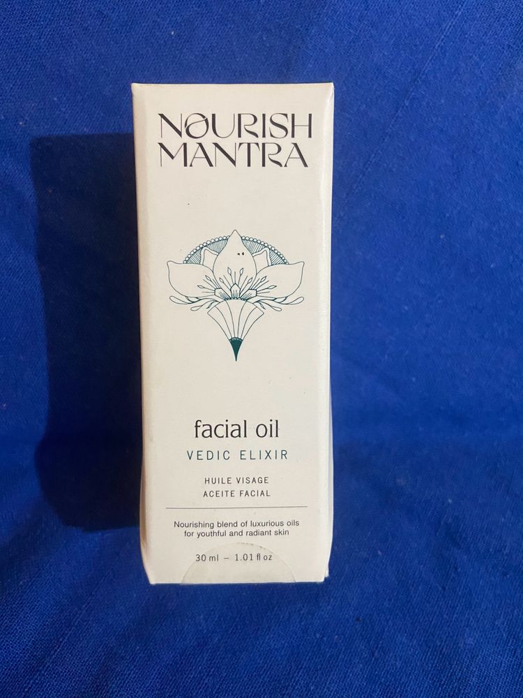 60% Off - Nourish Mantra Facial Oil - Brand New