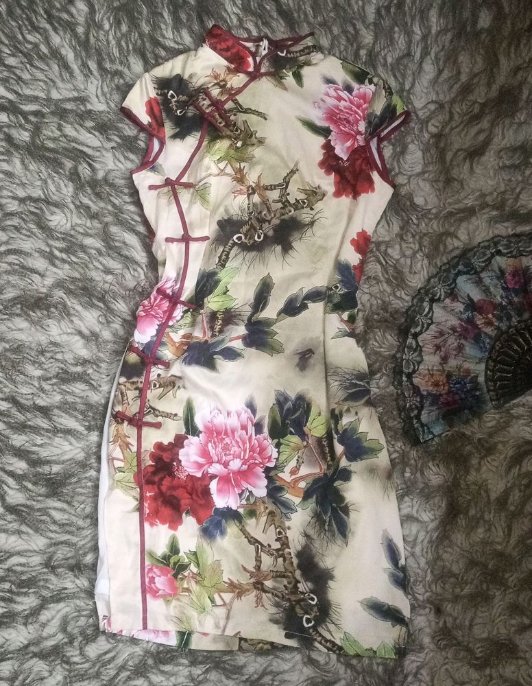 Floral Cheongsam