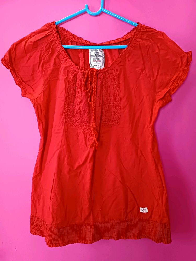 Women's Red Top