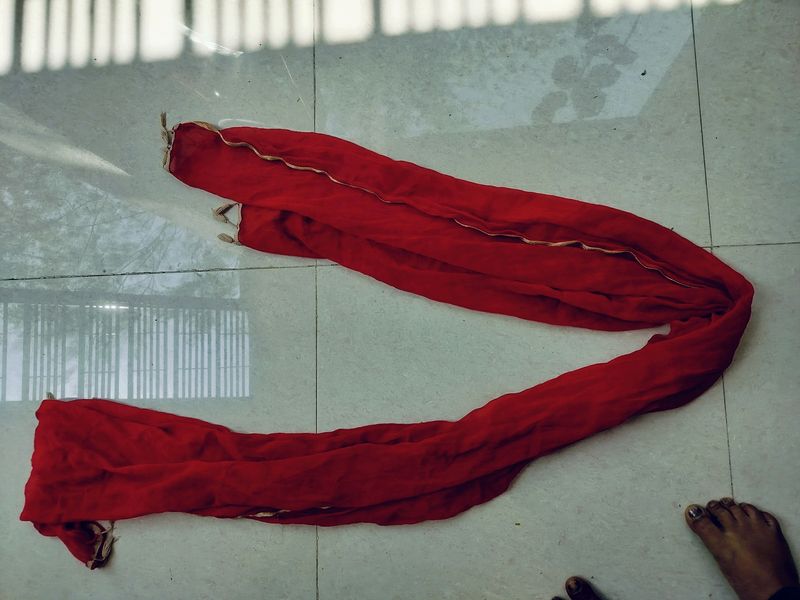 Red Dupatta