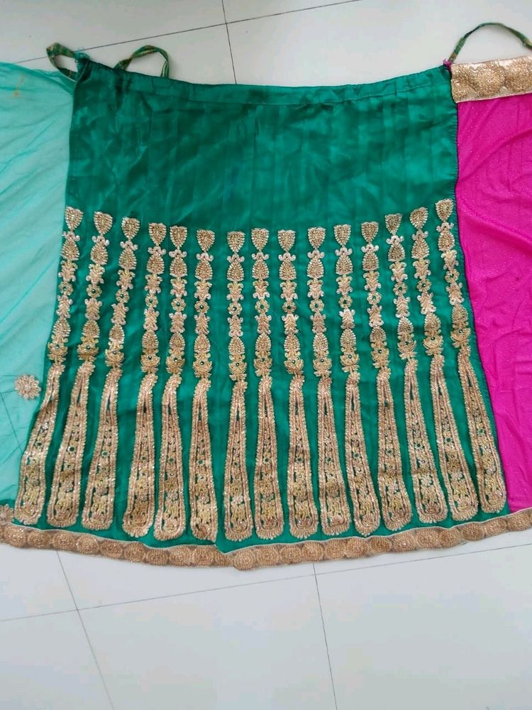 Lehnga Type Saree