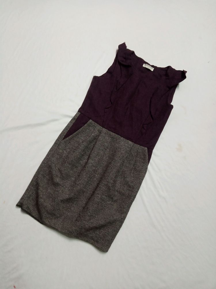 Purple Winter Wear Dress | BUST 30-32 |