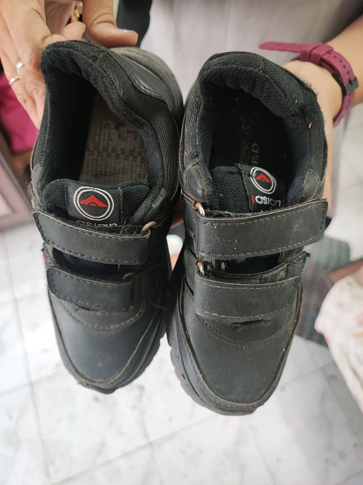 Black Shoes Asian Company Size 13