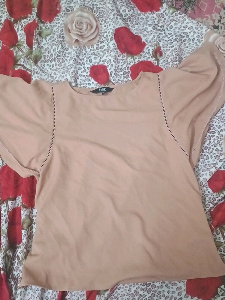 Peach Colour Top