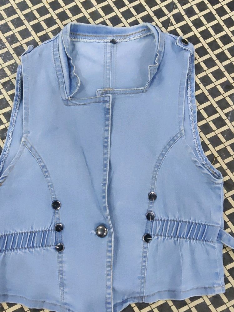 Women Sleeveless Jacket For Summer