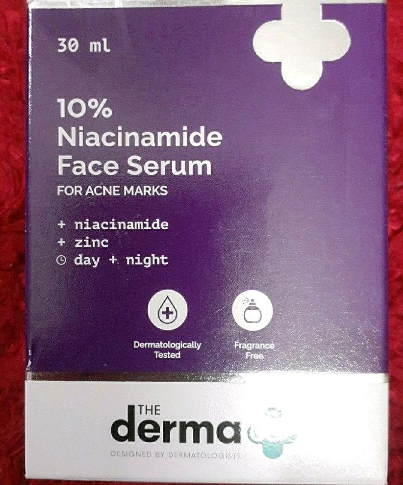 Ninacinamide Serum No Acne Marks