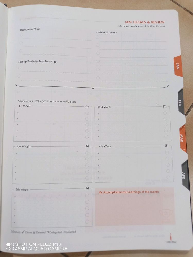 New Success Planner Diary For Future Plaining