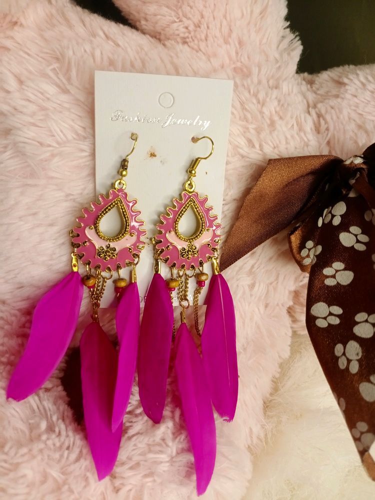 Feather earring's