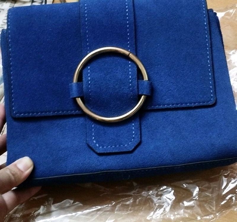 MANGO ELECTRIC BLUE Bag