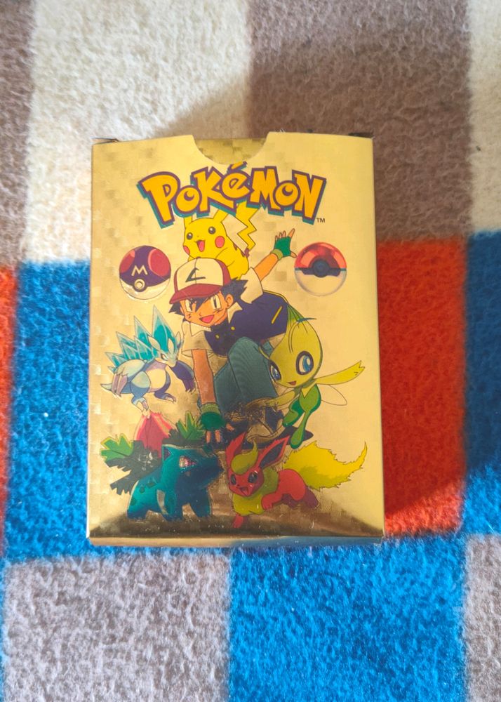 55 DECK GOLD FOIL POKEMON CARDS