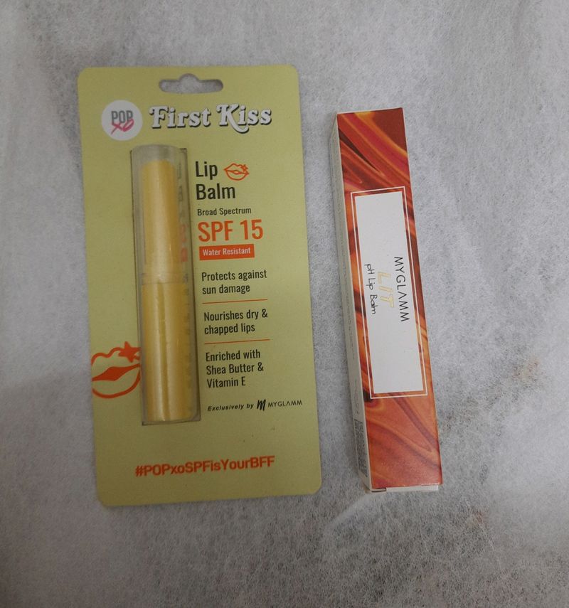 Combo Myglamm Ph And Popxo Lipbalm