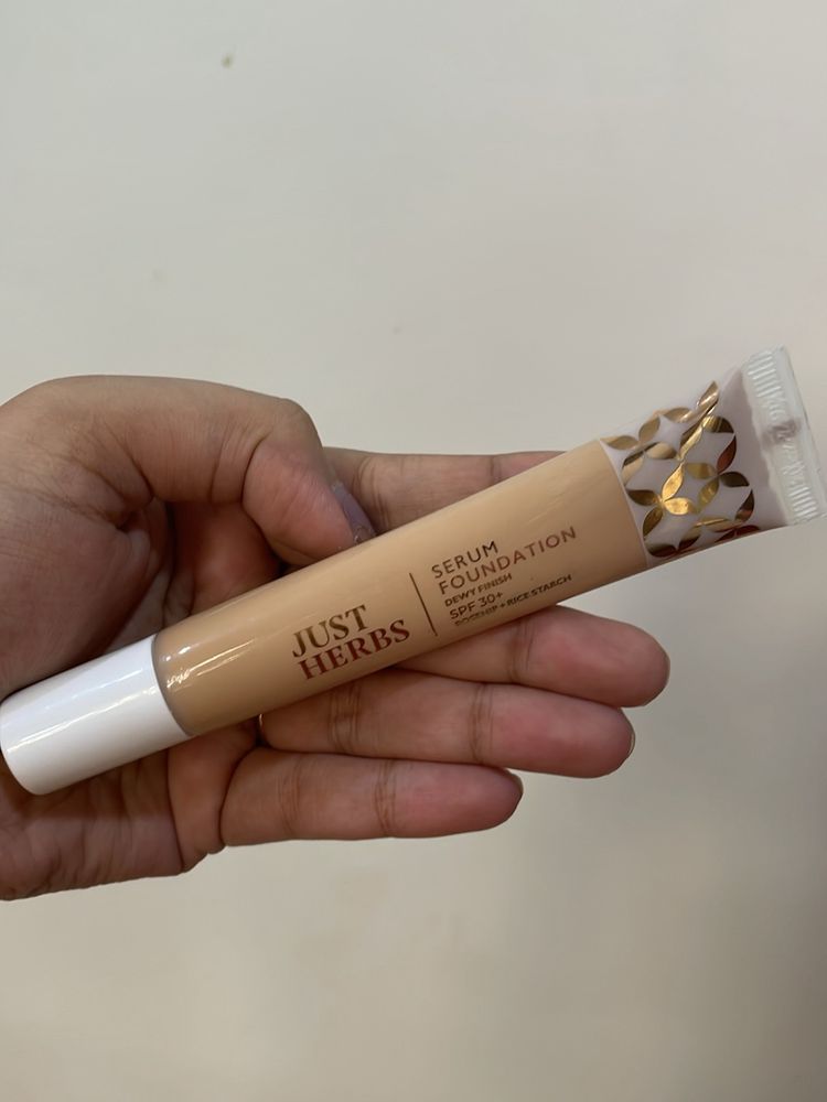 New Just Herbs Serum Foundation