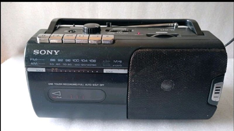 Casset Player With AM FM RadioSony (Free Delivery)