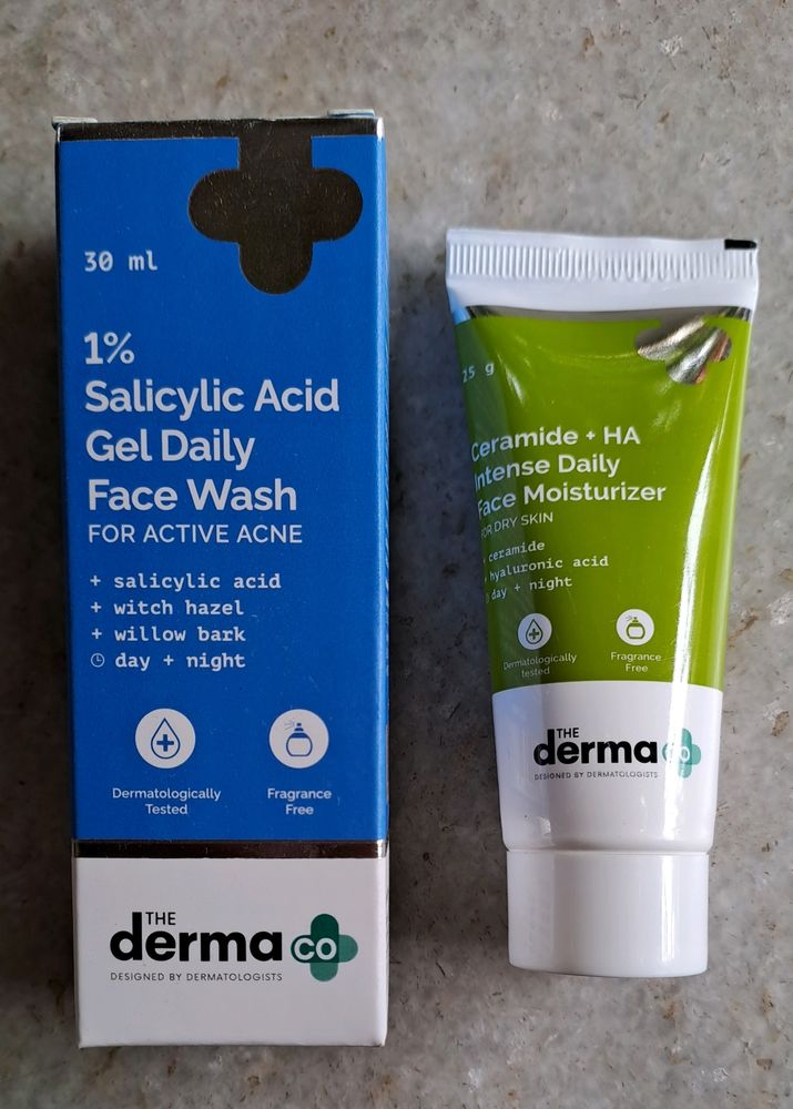 The Derma Co. Combo ( Facewash And Moisturizer)