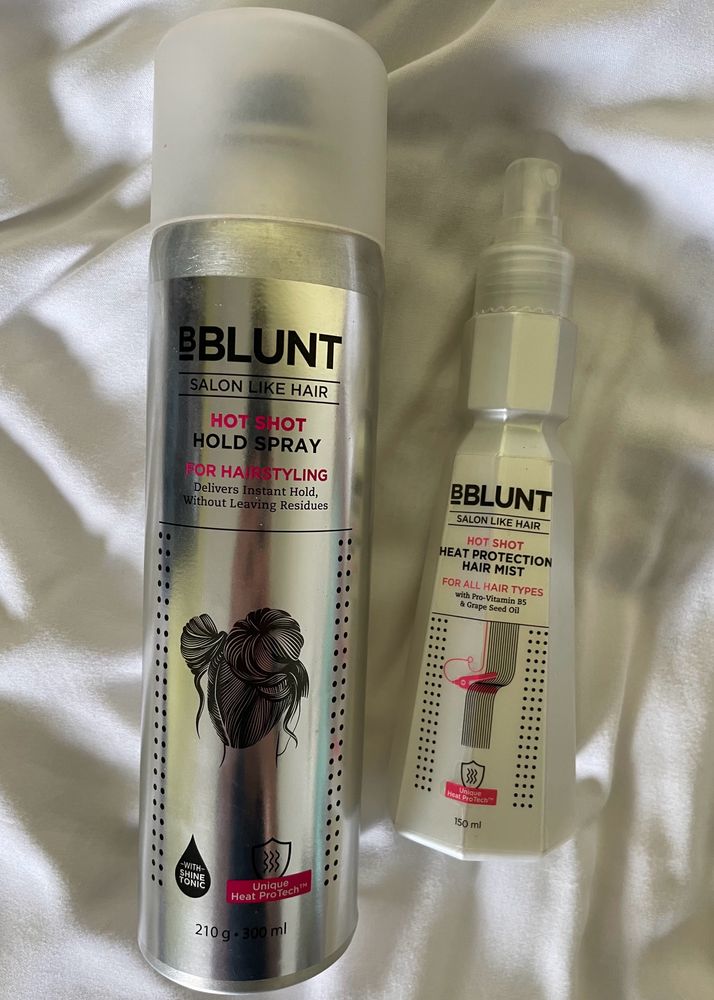 Bblunt Hold Spray & Heat Protection Mist