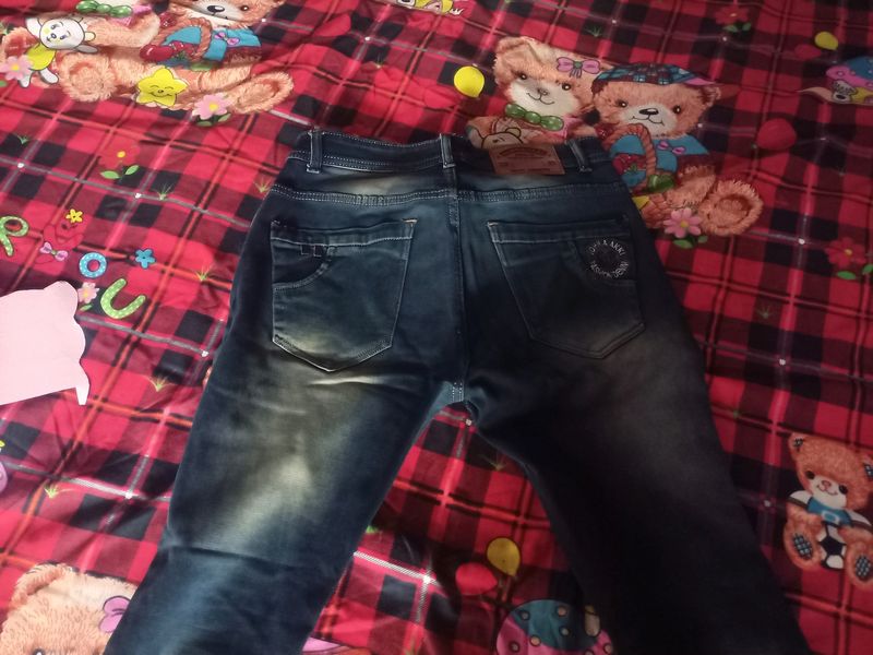 Light Damage Jeans For Boys