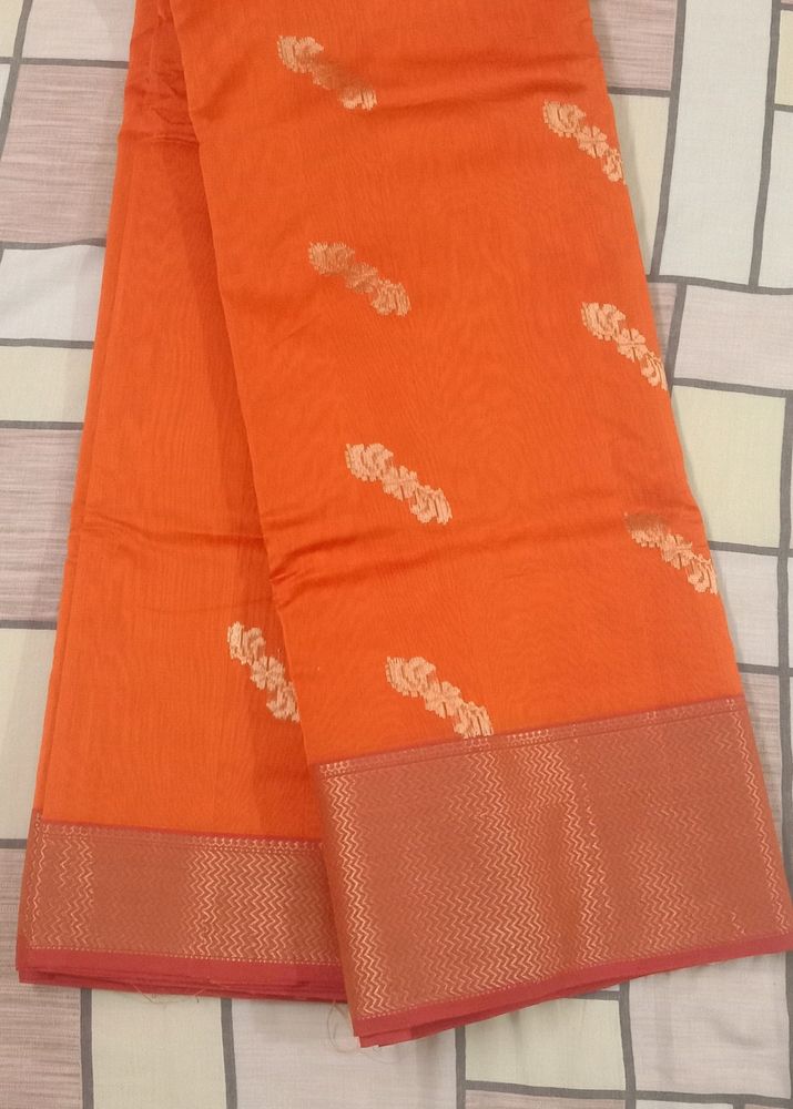 Orange Saree🧡🧡