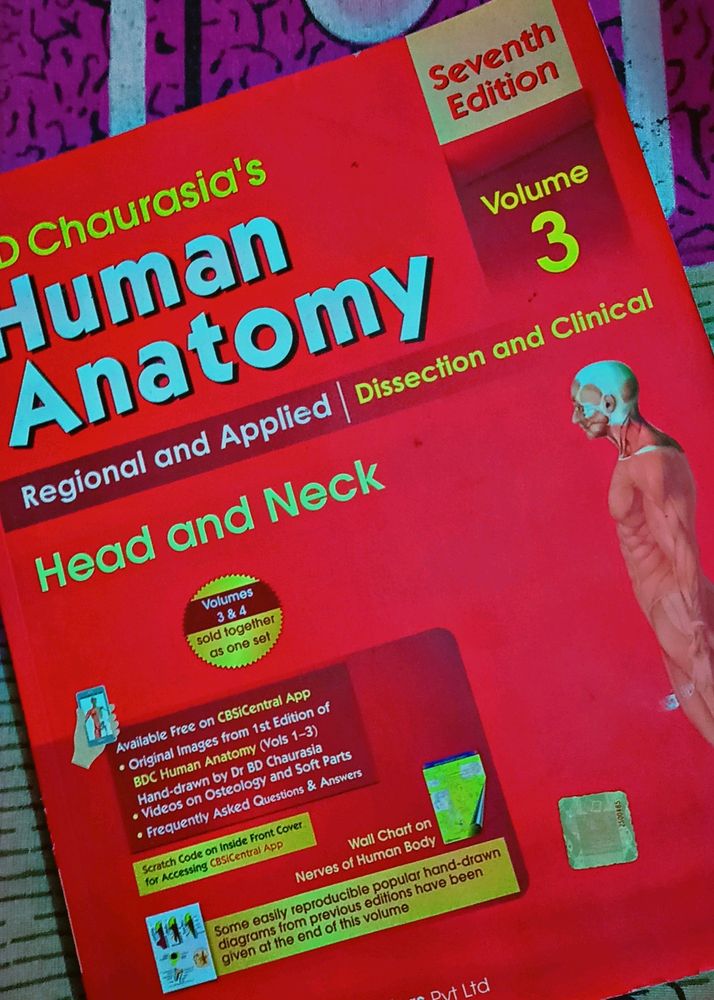 BD Chaurasia's Human Anatomy Volume 3