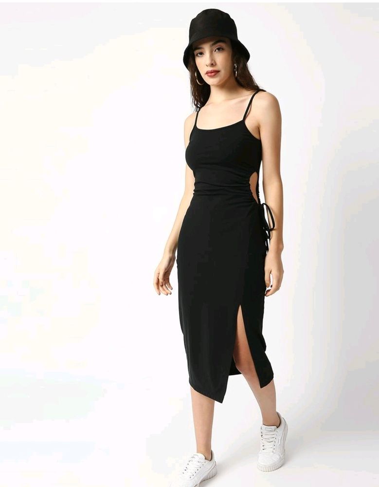 Women's Bodycon Solid Dress