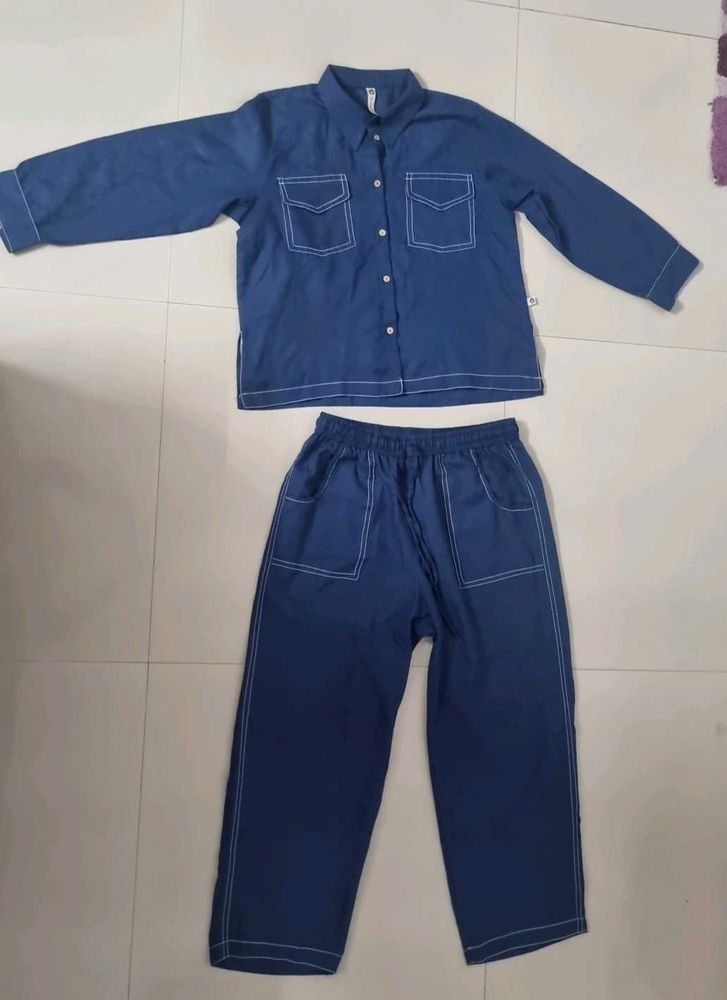 Nevy Blue Co-ord Set