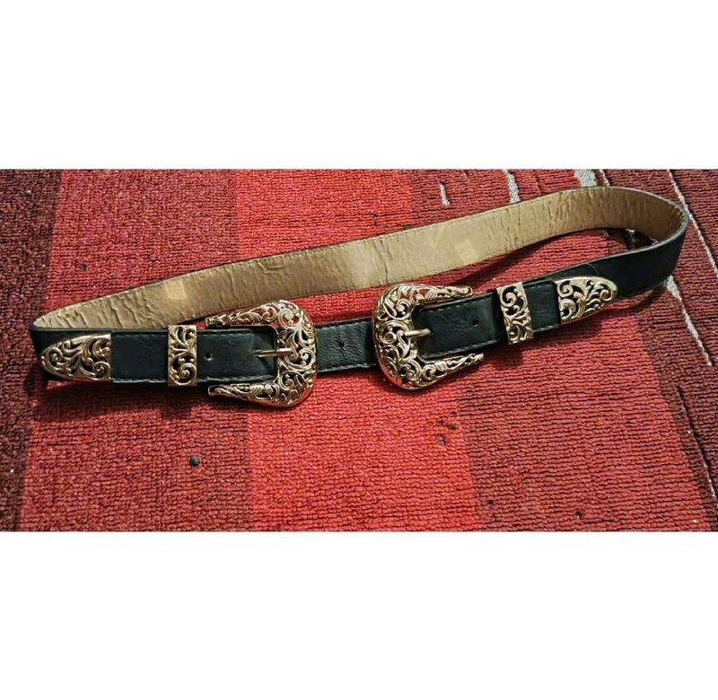 Double Buckle Belt