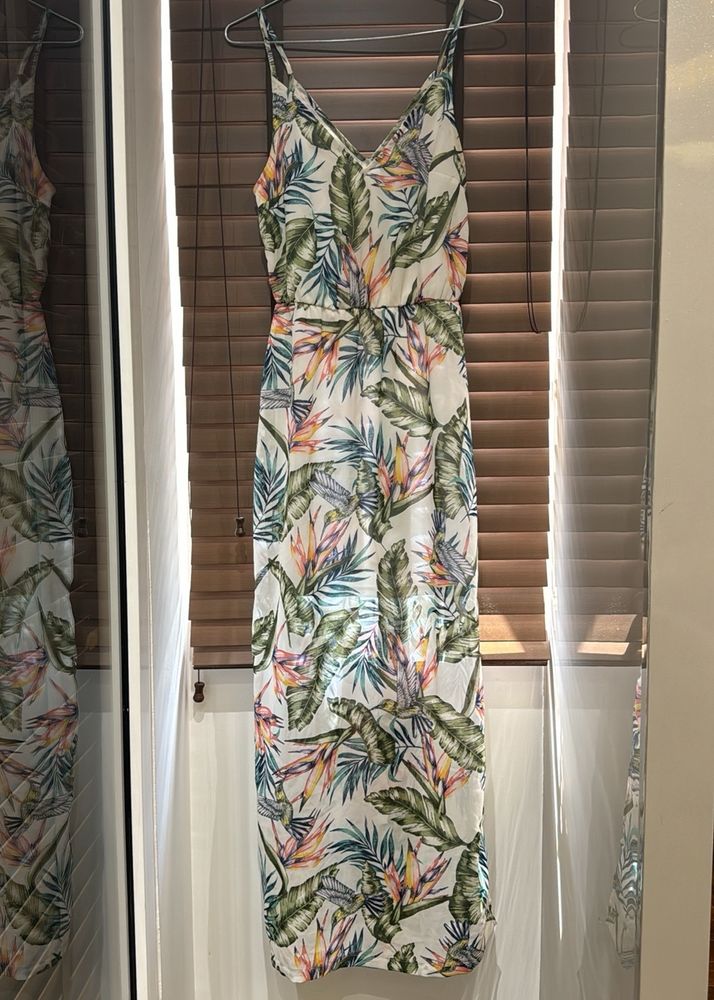 H&M Floral Long Dress