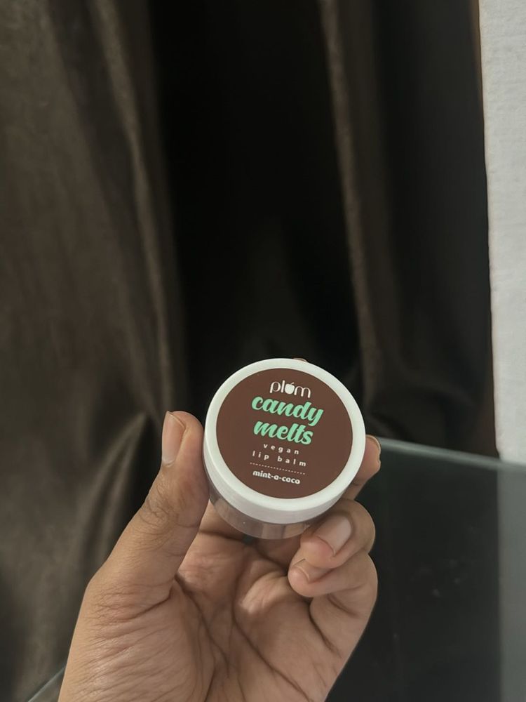 Plum Candy Melts Vegan Lip Balm | Mint-o-Coco