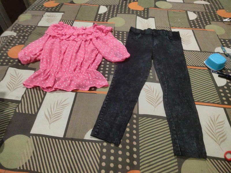 Girls Top And Pants Set