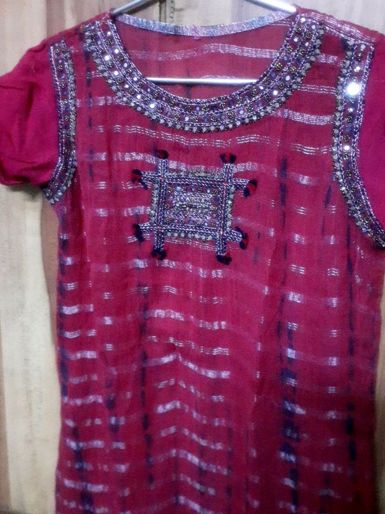 It Is Gorgette Kurti V Smart