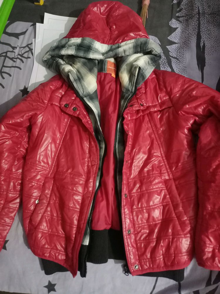 Red Woolen Jacket.