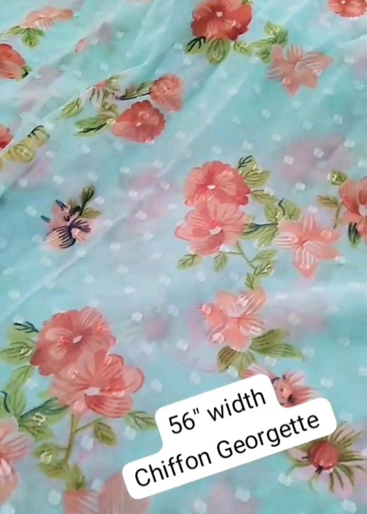 Chiffon Fabric Material