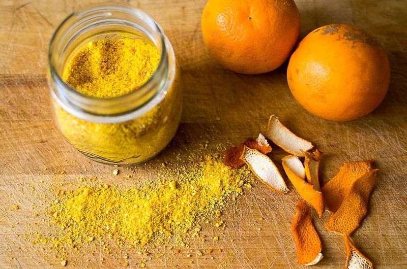 Handmade Orange Scrub Powder