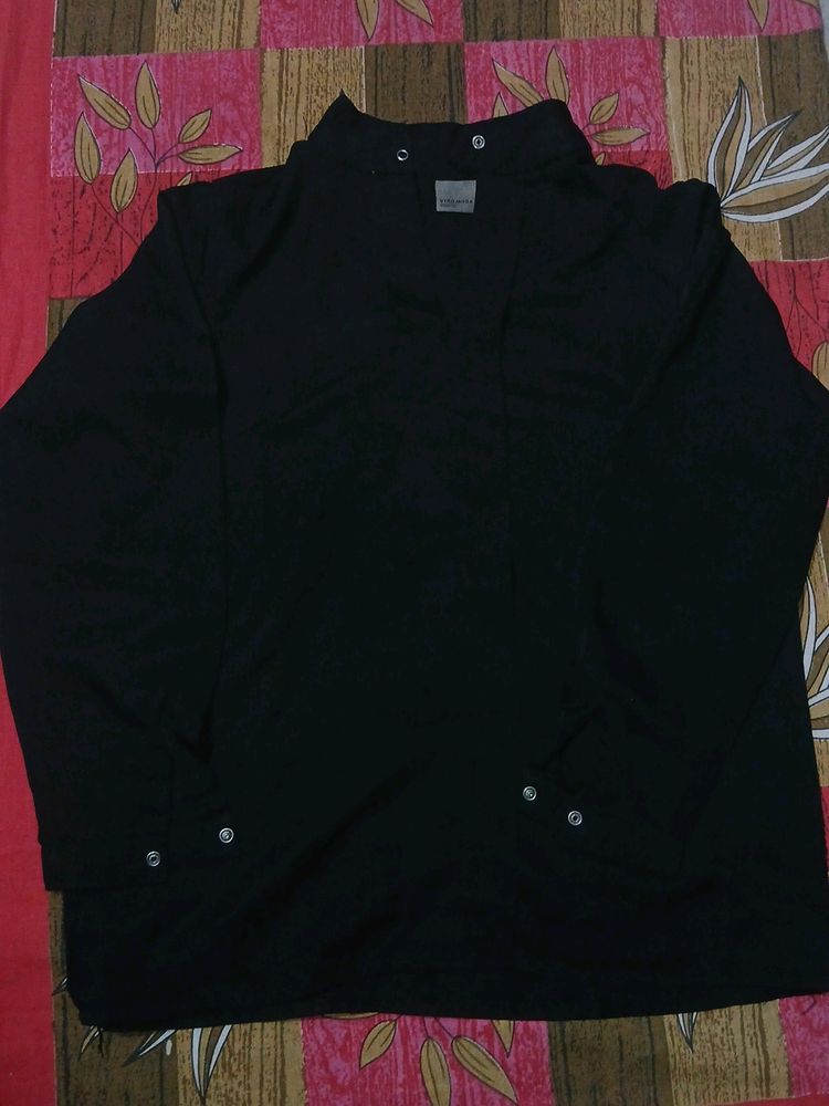 Soft Fabric Black Shirt / Formal Wear