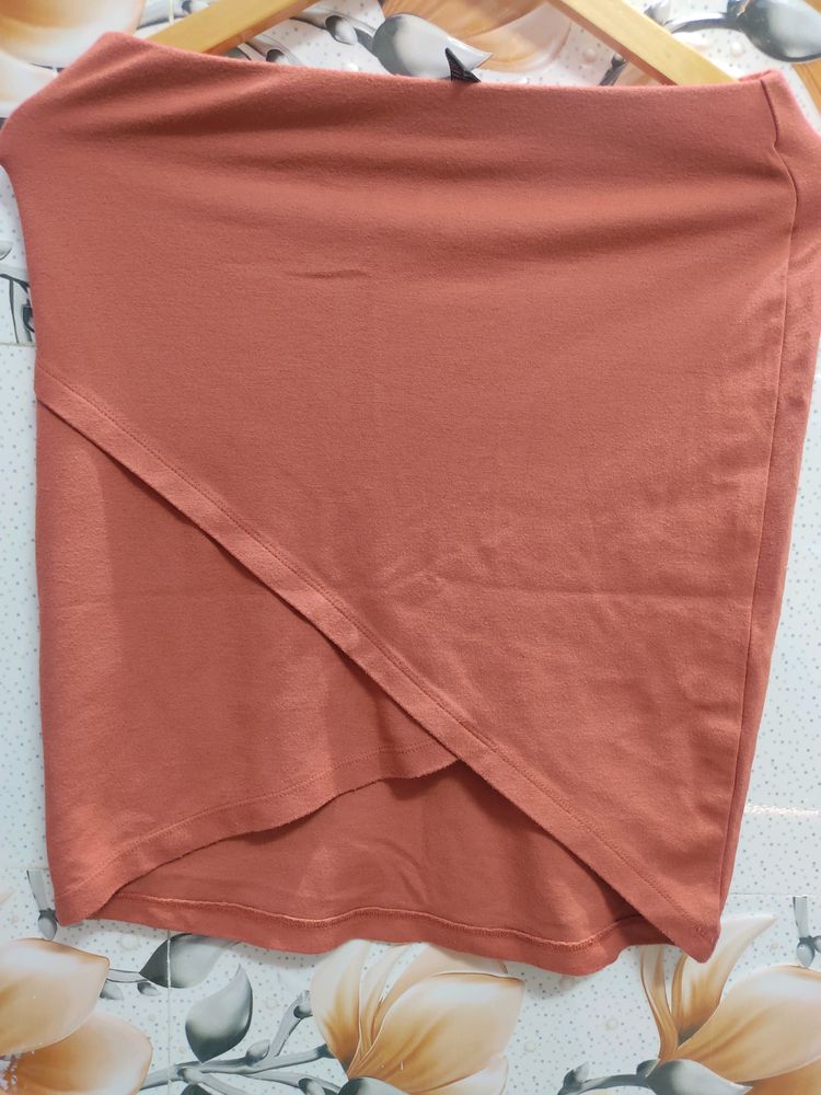 Forever 21 M size coral Mini skirt