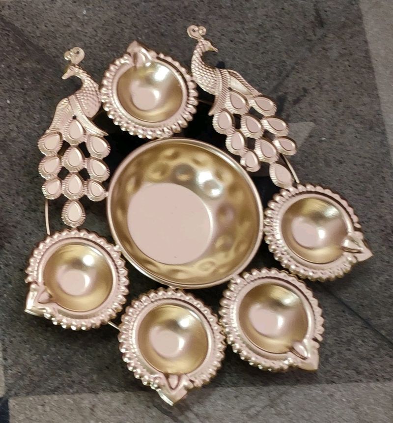 Decorative Diya In Metal