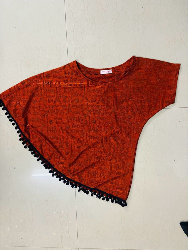 Rust Crop Top