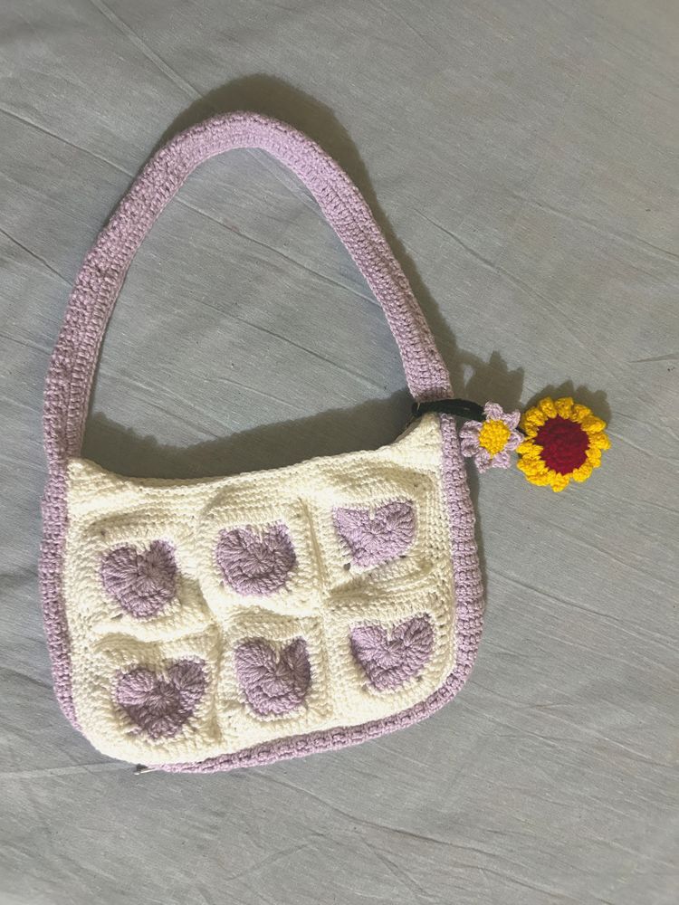 Crochet Hand Bag