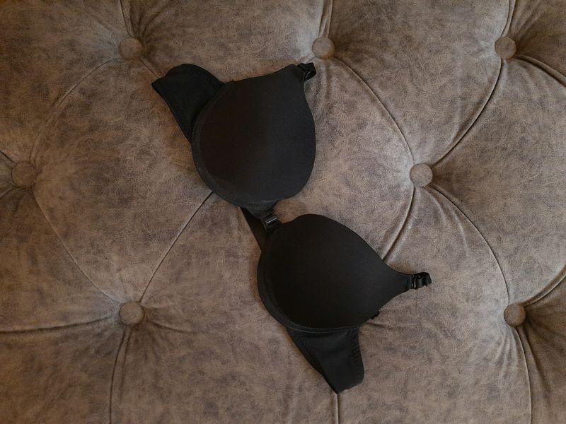 Black Pushup Bra- Front Closure