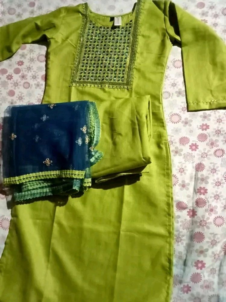 Kurta Pant With Dupatta