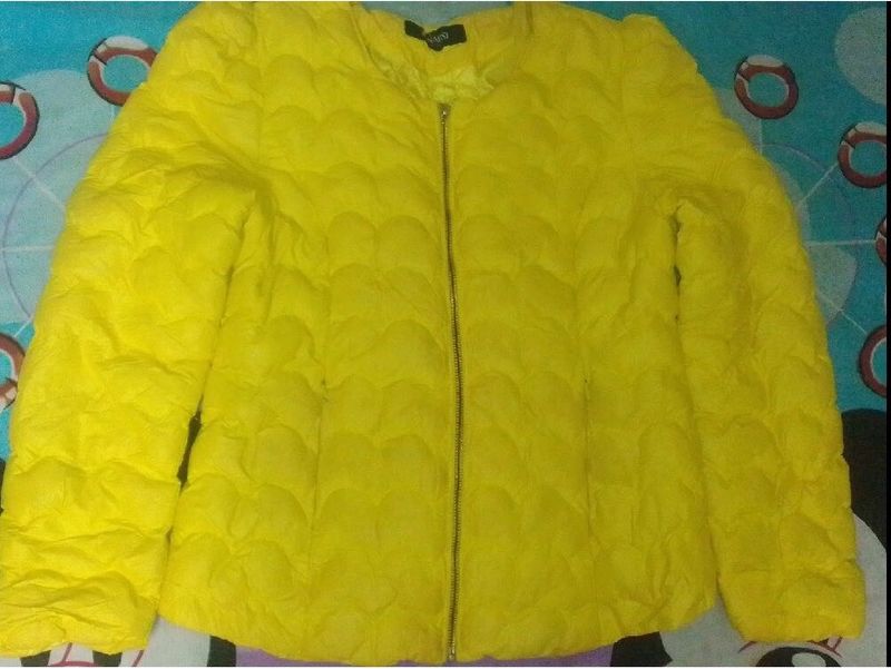 Yellow Puff Jacket