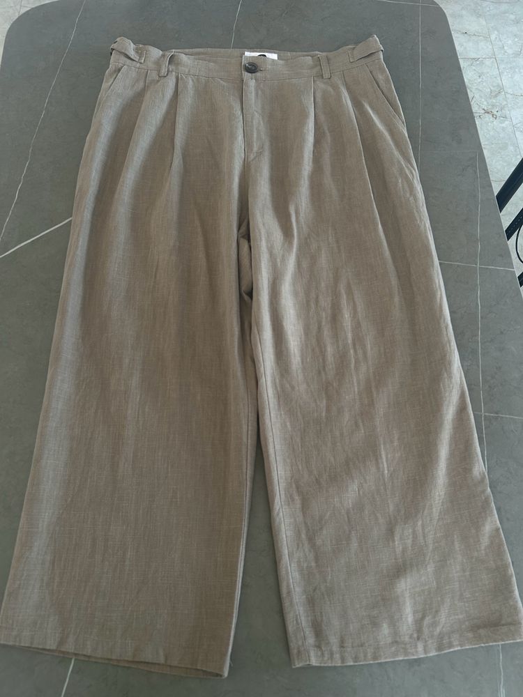 Plus Size Linen Pants