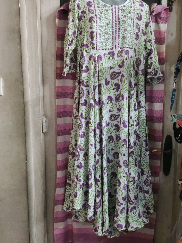 Brand New W/O Tag|Ethnic Long Gown