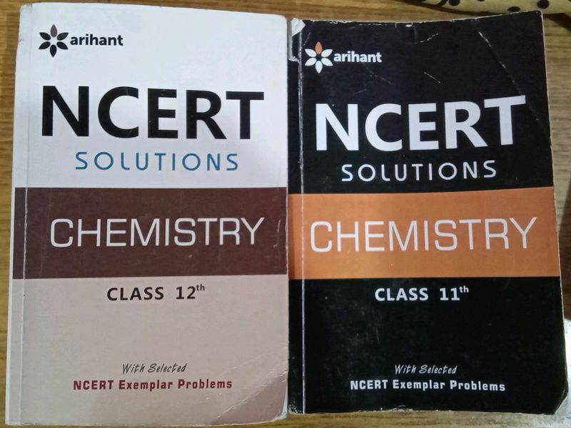 NCERT SOLUTIONS CHEMISTRY And PHYSICS For 11th And 12th Class With NCERT Exemplar Problems