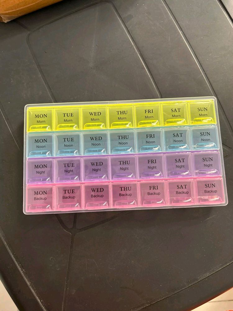 Pills Box Medicine Storage