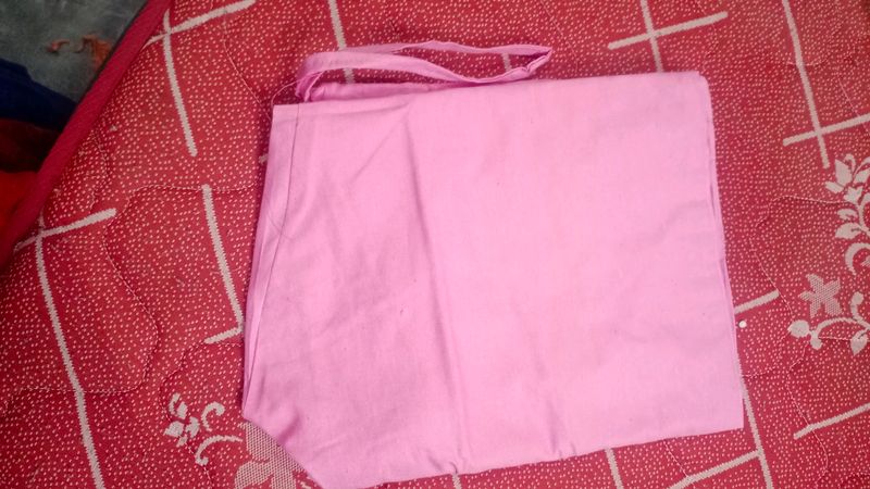 Cotton Pant Light Magenta Colour